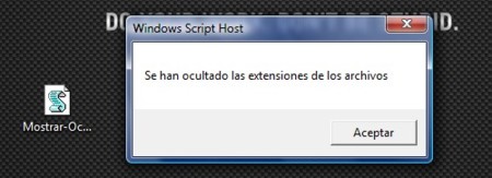 Oculta o muestra las extensiones de archivos en Windows con solo un clic