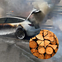 Proteger la batería de un auto eléctrico con madera suena absurdo, pero un estudio afirma que es buena idea: este “nuevo” material resiste choques e incendios 