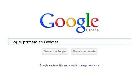 Y que aparezca el primero en Google