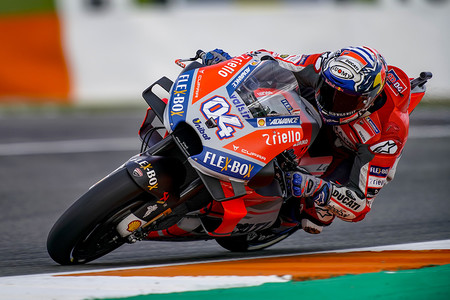 Andrea Dovizioso Test Valencia