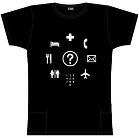 Diccionario básico en tu camiseta de viaje