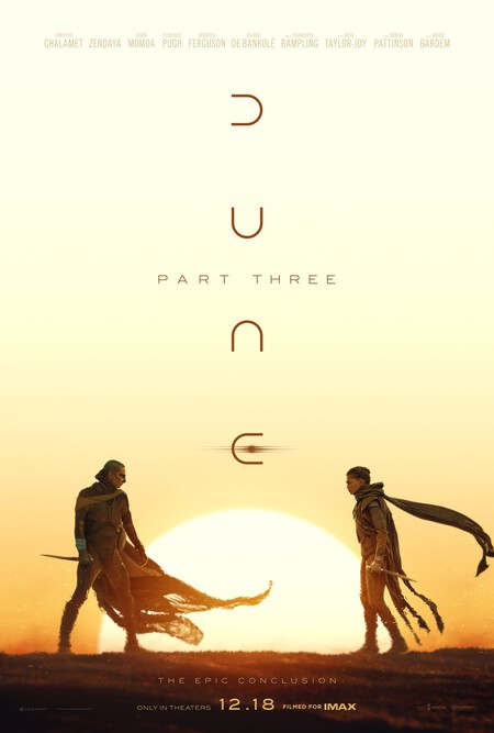 Dune Part Three poster