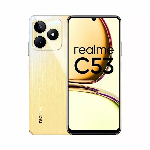 Realme スマートフォン C53 ゴールド 6 GB RAM 128 GB