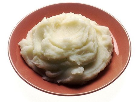 El puré, mejor sin mantequilla