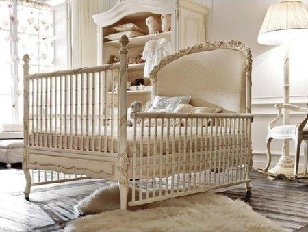 Una habitación de lujo para el bebé