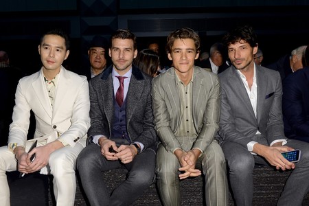 El front row con más estilo de Milán (hasta la fecha), el de Salvatore Ferragamo