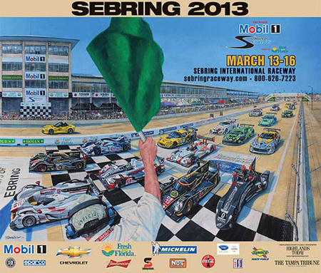 Se anuncia la lista de inscritos para las 12 horas de Sebring