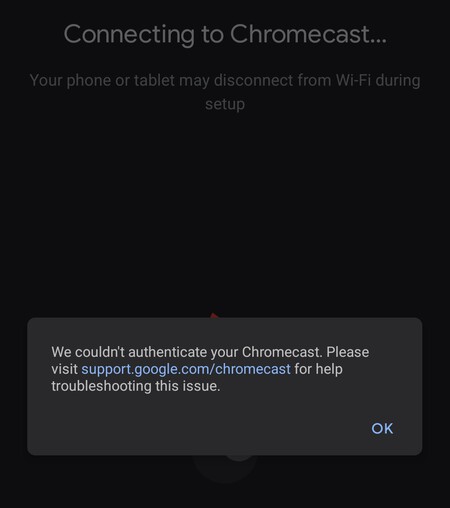 Chromecast Bug
