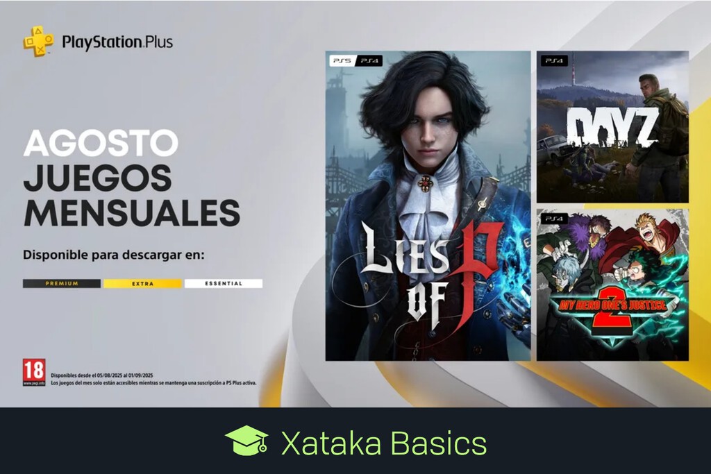 Juegos gratis de PS4 y PS5 en agosto 2025 para PlayStation Plus Essential, Extra y Premium 