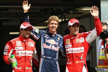 Sebasitan Vettel se hace con la pole por tan sólo dos milésimas