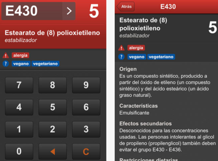Aplicaciones para conocer los aditivos alimentarios