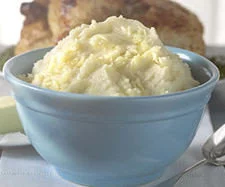 Puré de patatas al queso