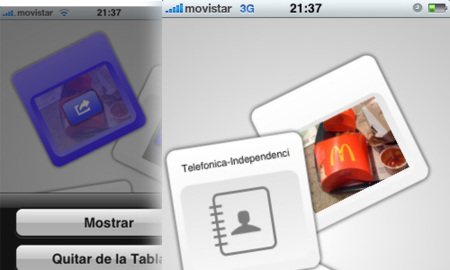 "Mover" otra aplicación para compartir imágenes entre iPhones