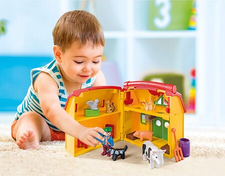 Hasta 30% de descuento en sets de Playmobil 1.2.3, Country o Dragones a la venta en Amazon