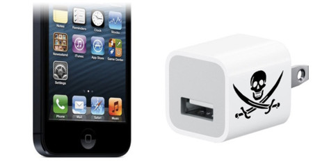 Agujero de seguridad a través del conector de carga de los dispositivos iOS
