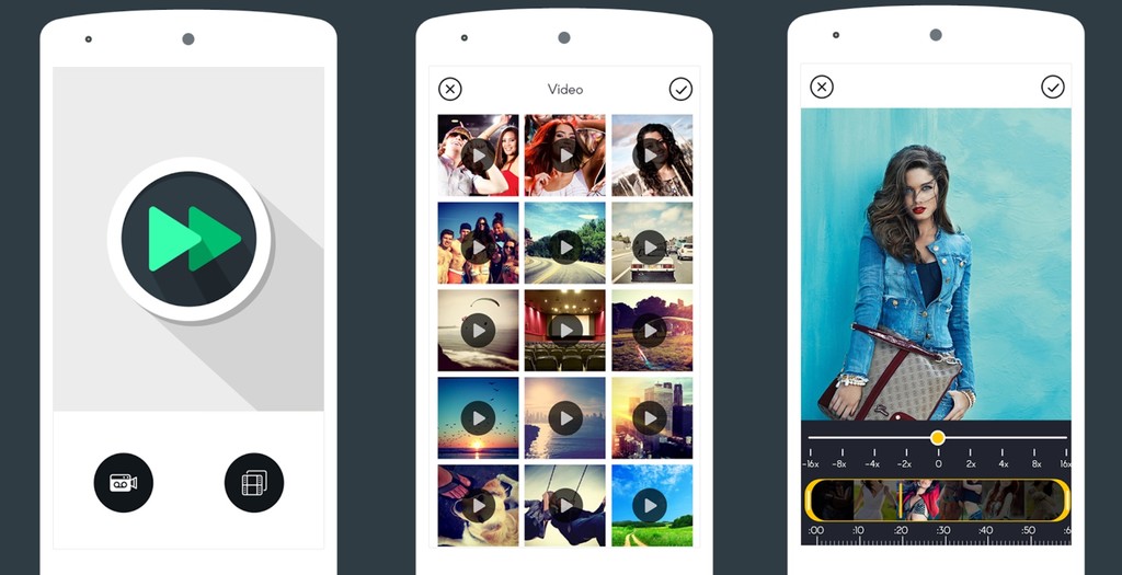 17 aplicaciones de vídeo para Android cámara lenta y editores con efectos