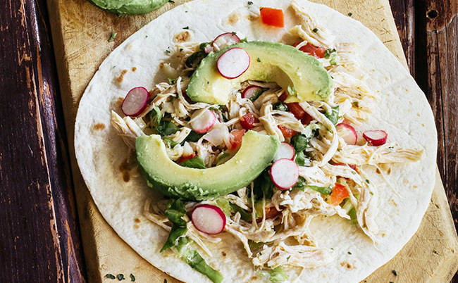Tostadas De Salpicn De Res Kiwilimn