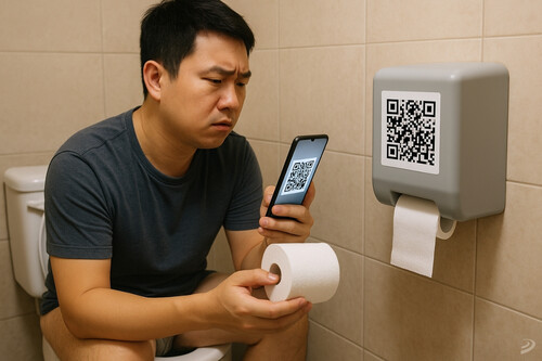 China Anuncio Papel Higienico