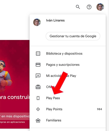 Google Play Pass Web