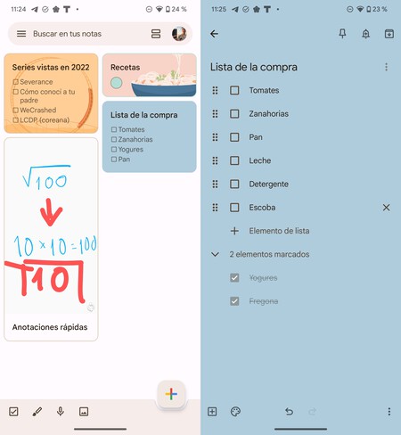 Notas Google Keep