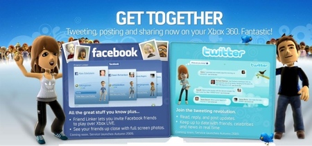 Microsoft confirma que las aplicaciones de Twitter y Facebook desaparecen de la Xbox 360 con la nueva actualización