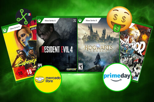 Videojuegos Xbox Amazon Mexico Amazon Prime Day 2025 Unboxing Days Mercado Libre Ofertas Descuentos Videojuegos Resident Evil Cyberpunk 2077 Hogwarts Minecraft