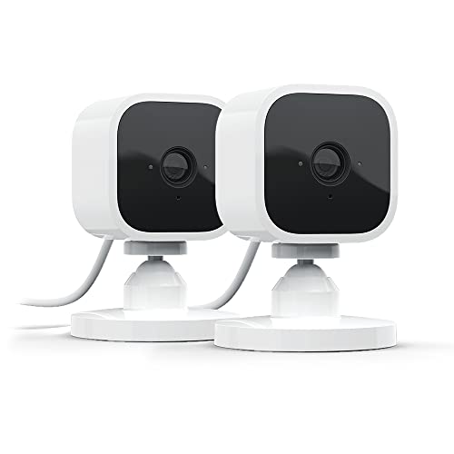 Blink Mini | Compact Smart Security Camera, 2-Pack
