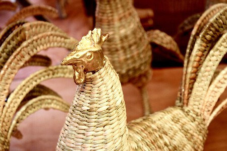 Detalles De Artesanias De Chuspata Gallo