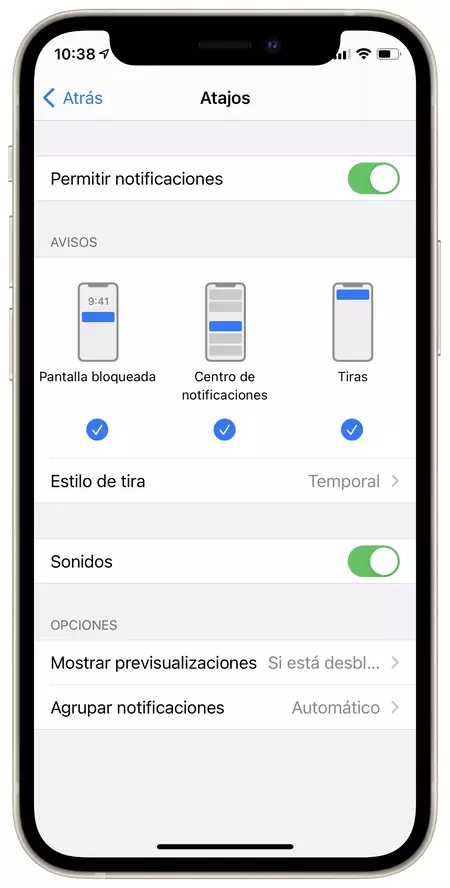 iPhone 通知マネージャーのイメージ