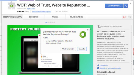 Chrome y Firefox le dicen adiós a la extensión Web of Trust