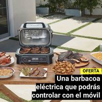 La barbacoa eléctrica de Ninja que se controla con el móvil y que es perfecta para el jardín o incluso terrazas y balcones