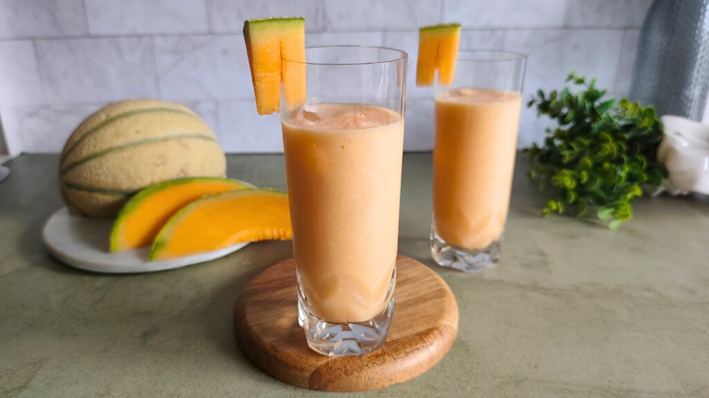 Agua de melón cremosa, la bebida mexicana para refrescarte