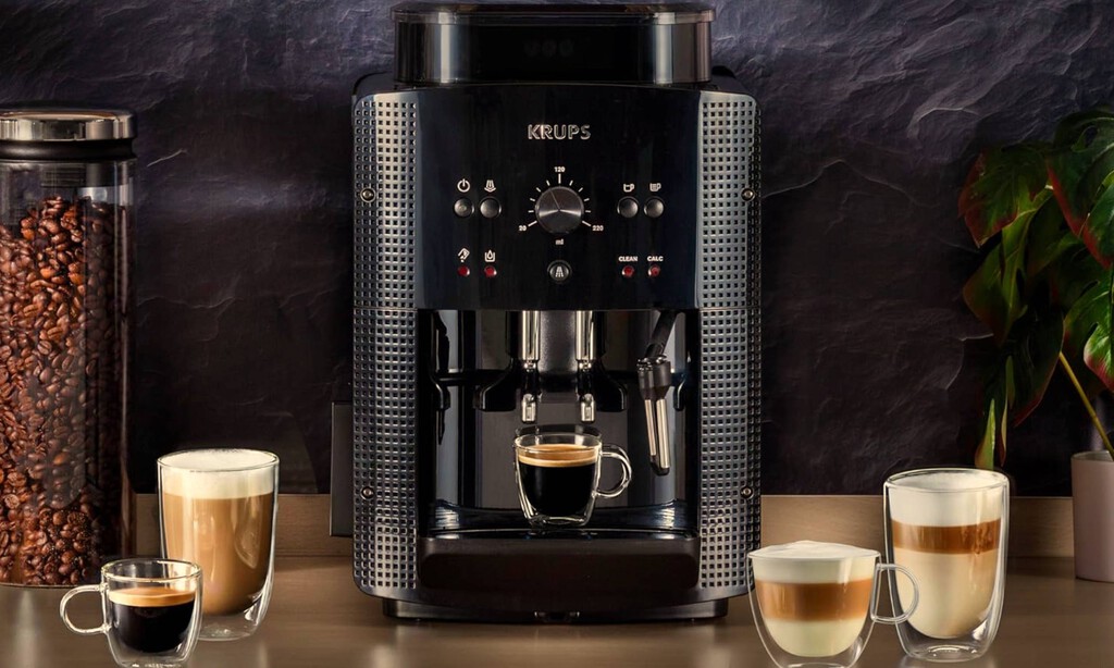 Prepara hasta tres tipos de café diferentes con solo pulsar un botón: esta cafetera superautomática es todo un chollo hoy 