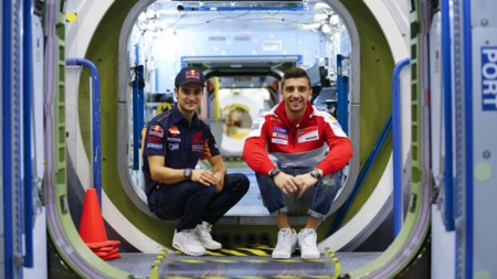 Dani Pedrosa Andrea Iannone Nasa 2
