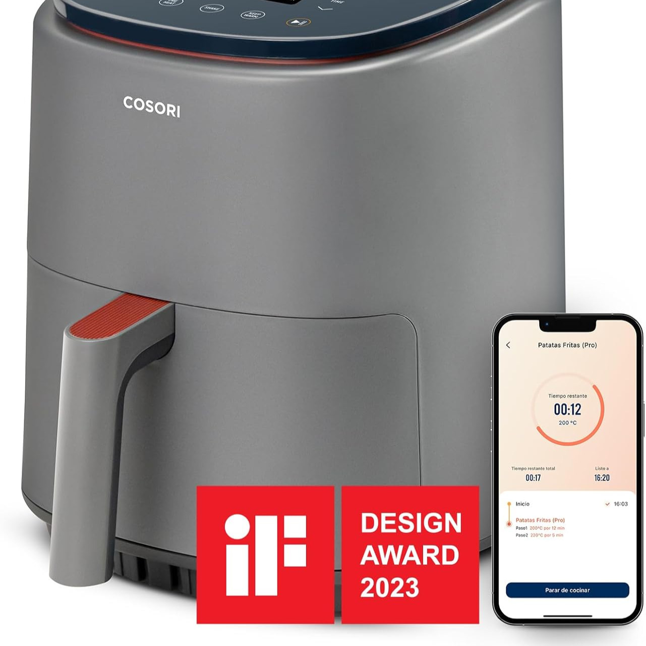 Freidora de Aire Cosori Lite Chef Edition 3,8L 