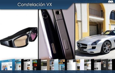 La tecnología 3D nos invade, los iPhones 4G se siguen perdiendo y el bonito Mercedes SLS AMG. Constelación VX (VI)