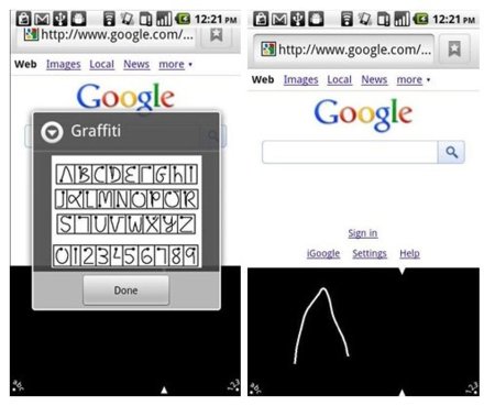 Access lleva el Graffiti de Palm a Android, sólo para 'carrozas'