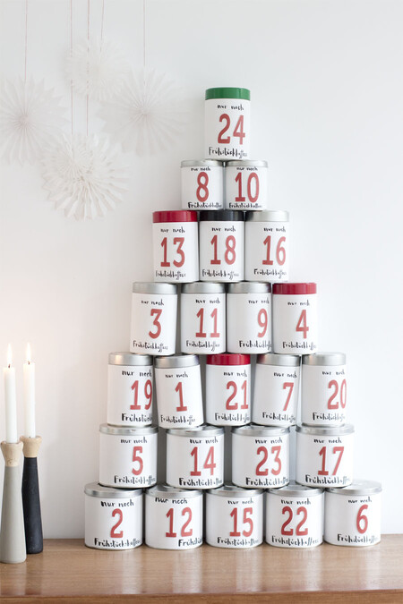 Diy Coffee Tin Advent Calendar Tutorial Look What I Made