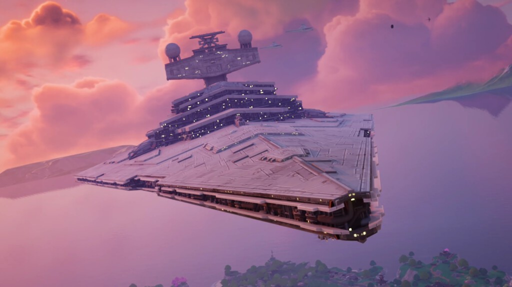 Star Wars se despide de Fortnite a lo grande: cómo usar el Destructor Estelar y destruir la Estrella de la Muerte en el final de temporada