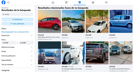 Facebook Marketplace Coches
