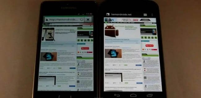 Samsung Galaxy SII vs. Galaxy Nexus