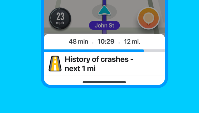 historial de accidentes waze