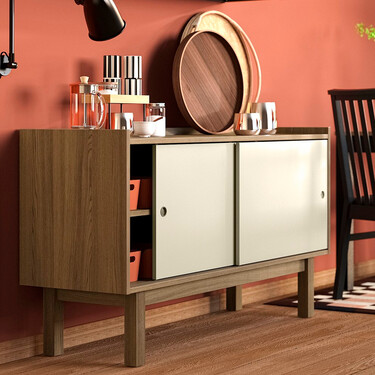 Ikea lanza un nuevo aparador con puertas correderas que suma en almacenamiento y estilo japonés