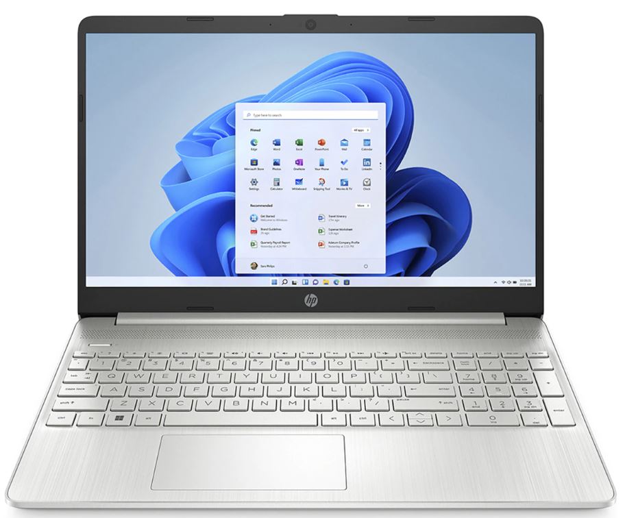 Portátil HP 15s-fq2182ns, i3, 8GB, 512GB SSD, 15,6", W11