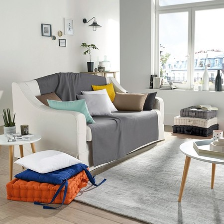Añade un asiento extra a tu salón con este cojín de suelo por solo 12,59 euros en las rebajas de La Redoute