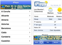 Aplicaciones viajeras: iPlaya 