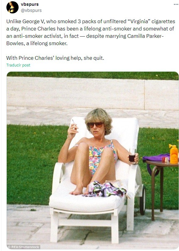 Los problemas de salud de Camilla Parker-Bowles: décadas fumando que ahora  empiezan a pasarle factura