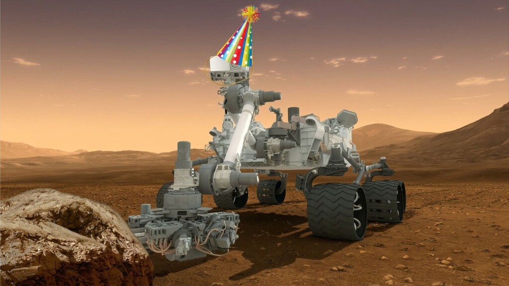 Curiosity acaba de cumplir 5.000 días marcianos y lo ha celebrado con una foto panorámica que merece ser tu nuevo fondo de pantalla