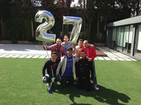 Pero cómo se lo pasa Sergio Ramos en su cumpleaños
