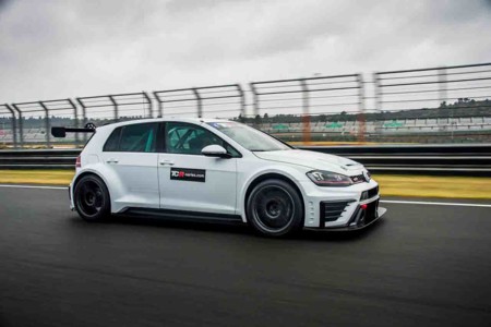 Así se ve el Golf GTI TCR corriendo en pista